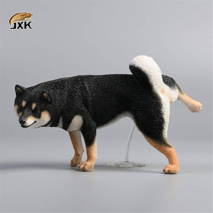 柴犬 可動フィギュア オリジナル合金可動フィギュア「サイバーペット」にロボット柴犬